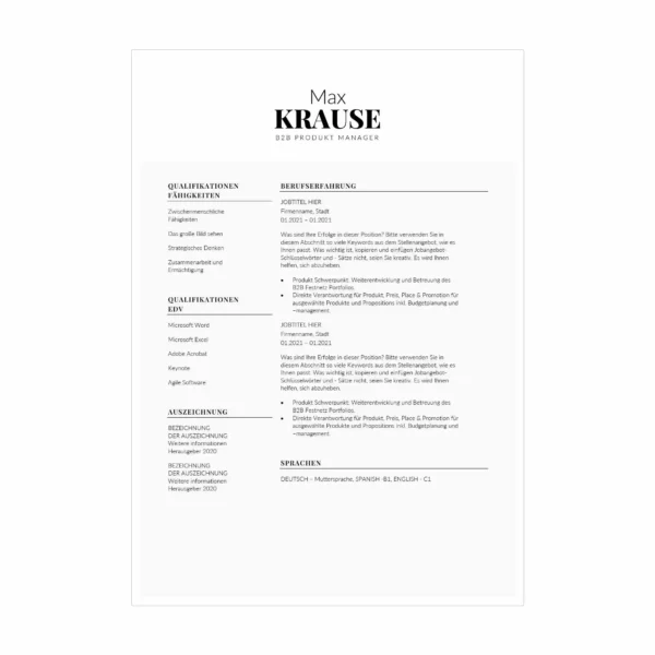 02 - CV po niemiecku wzór do wypełnienia – idealny dla kandydatów 3