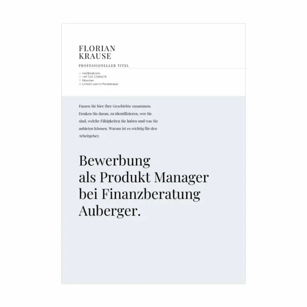 03 - CV po niemiecku wzór – klasyczny szablon edytowalny 1