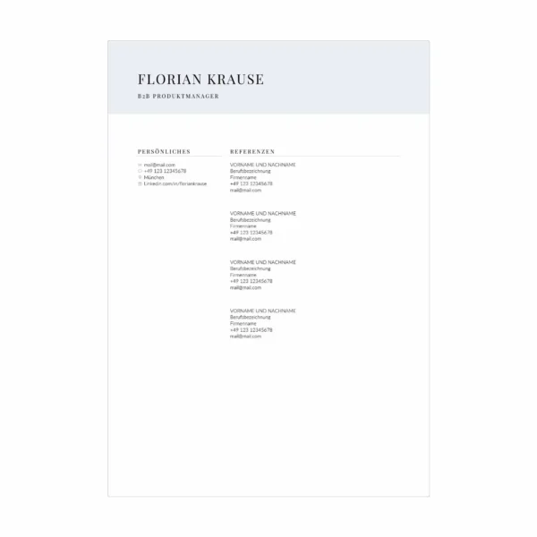 03 - CV po niemiecku wzór – klasyczny szablon edytowalny 6