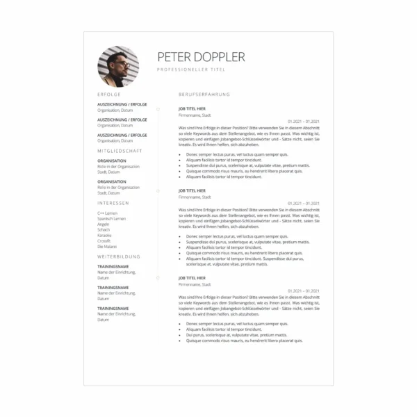 04 - CV po niemiecku wzór Word – gotowy dokument do pracy w Niemczech 3