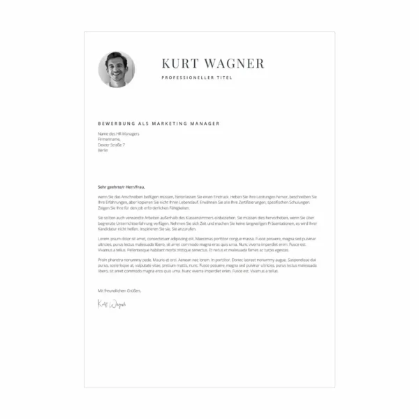 05 - CV po niemiecku wzór – profesjonalny szablon Word 5