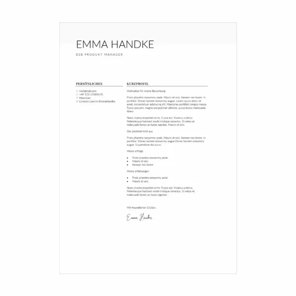 06 - CV po niemiecku wzór – prosty szablon dla Polaków pracujących w Niemczech 5