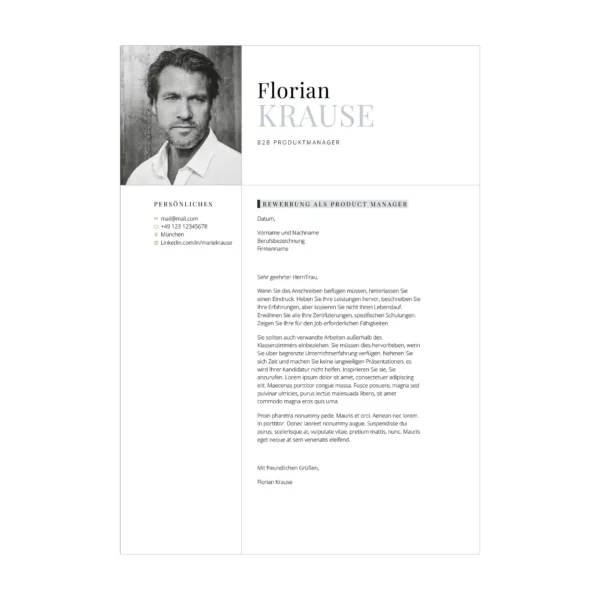 10 - CV po niemiecku wzór – uniwersalny szablon do pracy w Niemczech 4