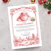 List od św Mikołaja do dziecka - personalizowany - 1-2