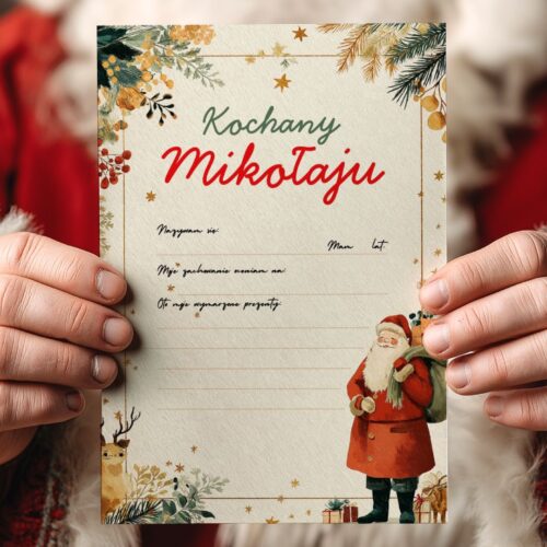 List od św Mikołaja do dziecka - personalizowany - 10-2 List od św Mikołaja do dziecka - personalizowany - 10-2