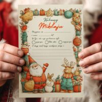List od św Mikołaja do dziecka - personalizowany - 11-2