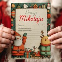 List od św Mikołaja do dziecka - personalizowany - 12-2