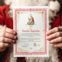 List od św Mikołaja do dziecka - personalizowany - 2-1