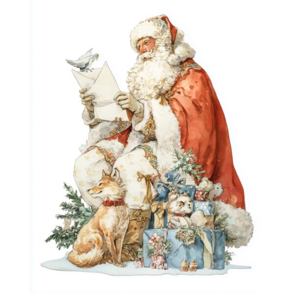 List od św Mikołaja do dziecka - personalizowany - 2-4