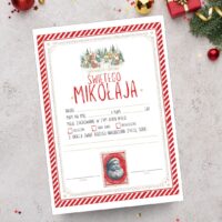 List do św Mikołaja do dziecka - personalizowany - 3-2