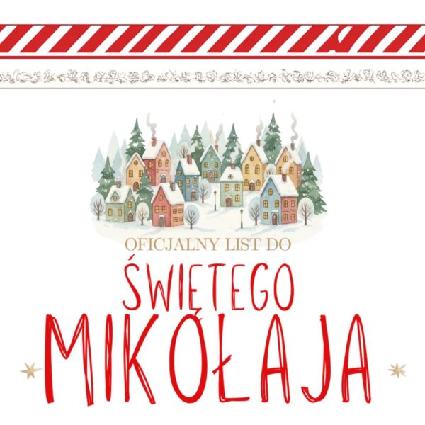 List do św Mikołaja do dziecka - personalizowany - 3-4