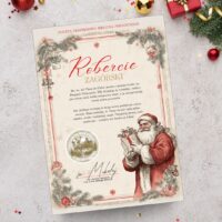 List od św Mikołaja do dziecka - personalizowany - 4-2