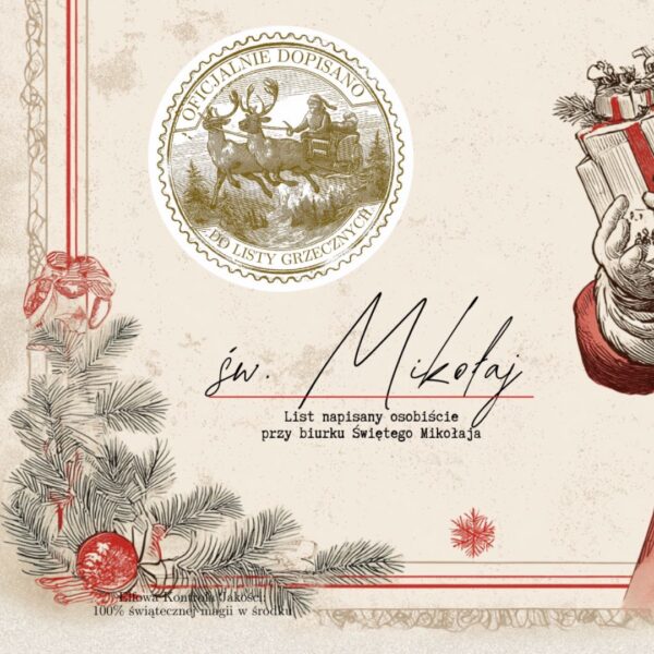 List od św Mikołaja do dziecka - personalizowany - 4-3