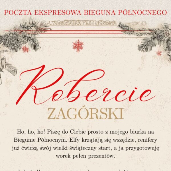 List od św Mikołaja do dziecka - personalizowany - 4-4