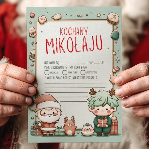 List od św Mikołaja do dziecka - personalizowany - 6-2