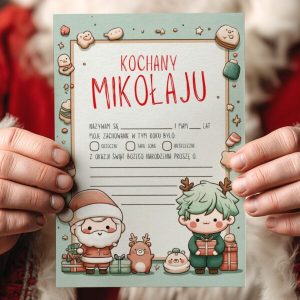 List od św Mikołaja do dziecka - personalizowany - 6-2
