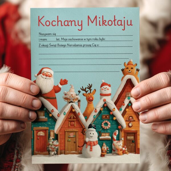 List od św Mikołaja do dziecka - personalizowany - 7-2
