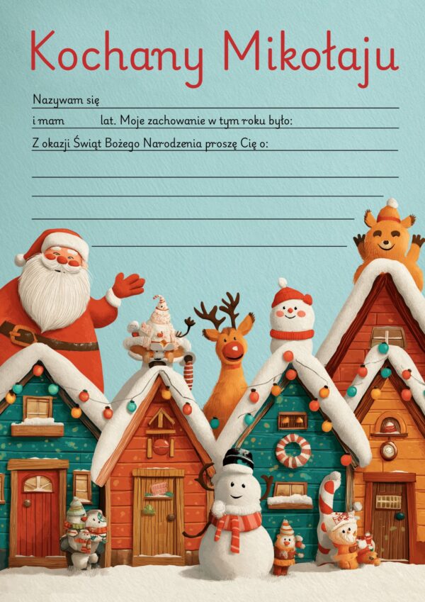 List od św Mikołaja do dziecka - personalizowany - 7