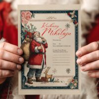 List od św Mikołaja do dziecka - personalizowany - 8-2