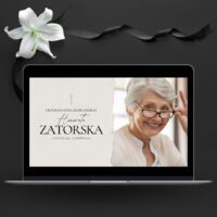 Prezentacja na Pogrzeb Honorata Zatorska - Pogrzeb Katolicki - wizualizacja produktu