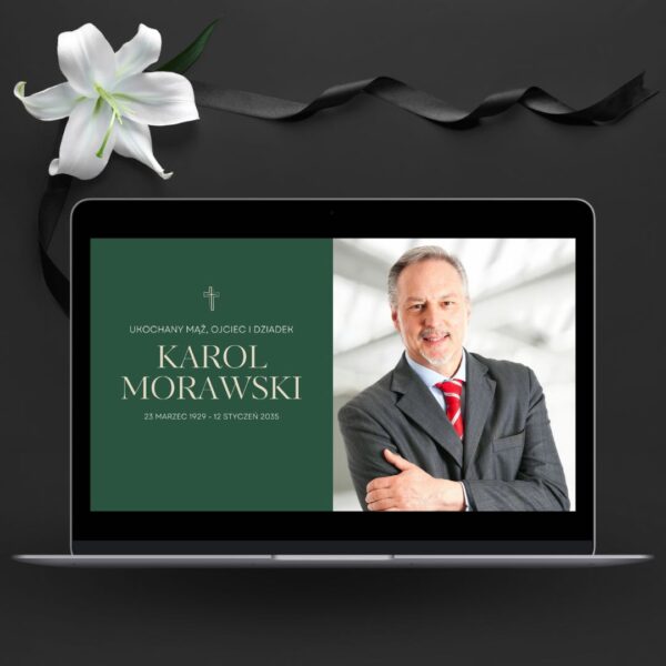 Prezentacja na Pogrzeb Karol Morawski - Pogrzeb Katolicki - wizualizacja produktu