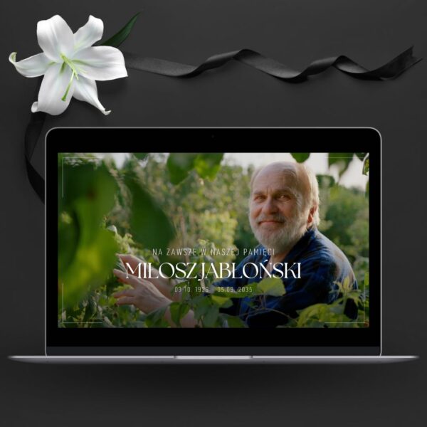 Prezentacja na Pogrzeb Miłosz - Pogrzeb Świecki - wizualizacja produktu