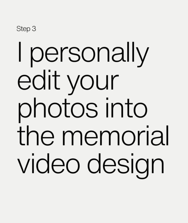 Custom Funeral Slideshow With Your 20 Photos-Celebration of Life Video-6