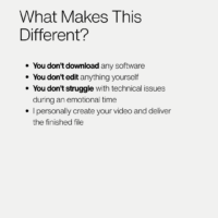 Custom Funeral Slideshow With Your 20 Photos-Celebration of Life Video-9