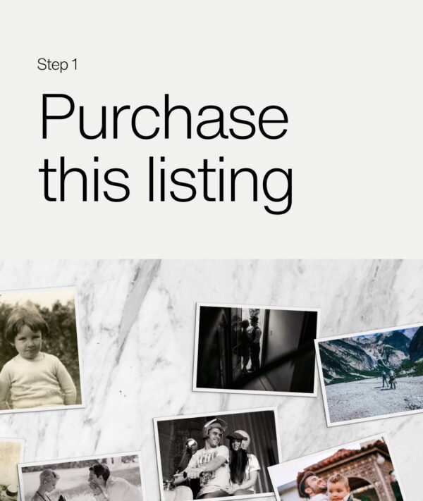 Custom Funeral Slideshow With Your 20 Photos-grey marble-4 Custom Funeral Slideshow With Your 20 Photos-grey marble-4