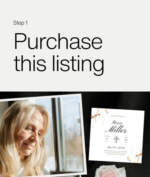 Custom Funeral Slideshow With Your 40 Photos-black velvet-4