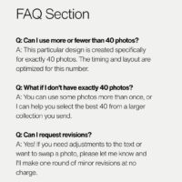 Custom Funeral Slideshow With Your 40 Photos-woodendesk-10