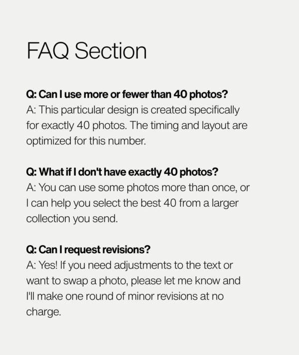 Custom Funeral Slideshow With Your 40 Photos-woodendesk-10