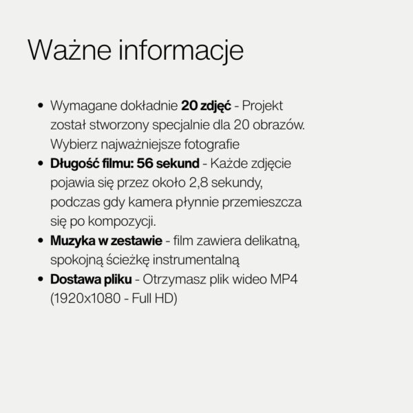 Pamiątkowe Video na Pogrzeb - Film z Twoimi 20 Zdjęciami - Usługa - 11 Pamiątkowe Video na Pogrzeb - Film z Twoimi 20 Zdjęciami - Usługa - 11