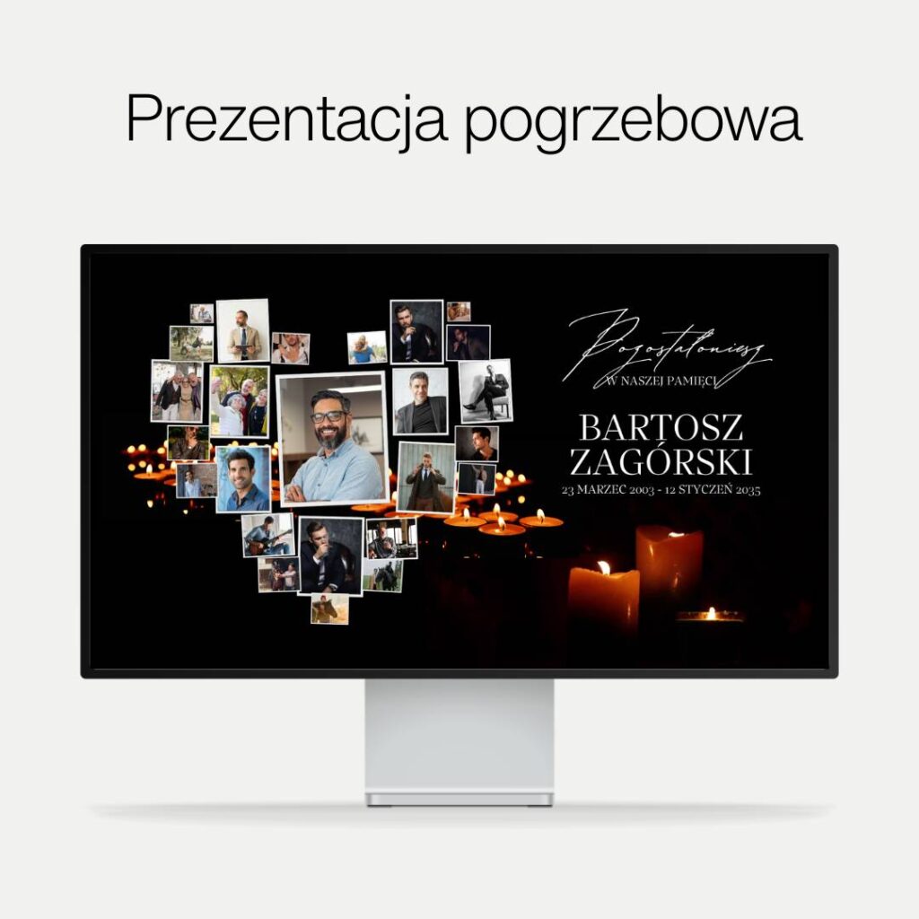 Pamiątkowe Video na Pogrzeb - Film z Twoimi 20 Zdjęciami - Usługa-8