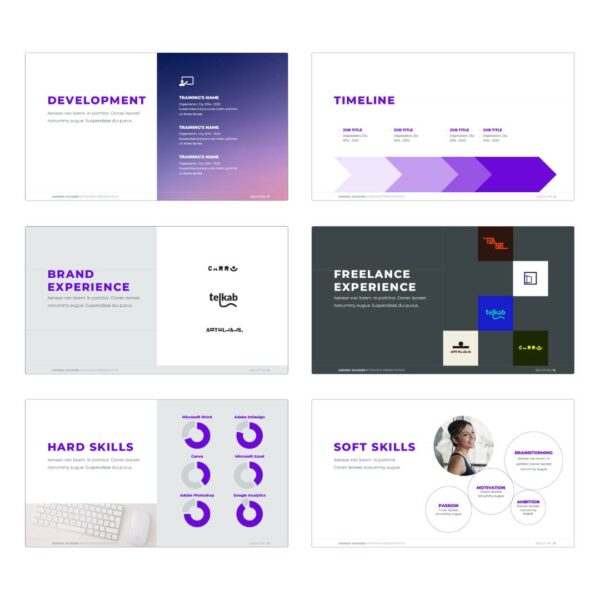 Prezentacja o Sobie na Rozmowę Kwalifikacyjną. Nowoczesna Autoprezentacja -Powerpoint-1-3