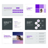 Prezentacja o Sobie na Rozmowę Kwalifikacyjną. Nowoczesna Autoprezentacja -Powerpoint-1-5