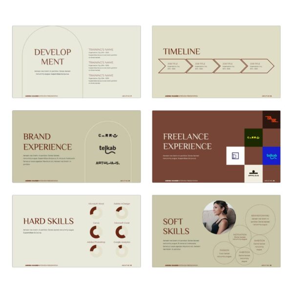 Prezentacja o Sobie na Rozmowę Kwalifikacyjną. Nowoczesna Autoprezentacja -Powerpoint-2-3