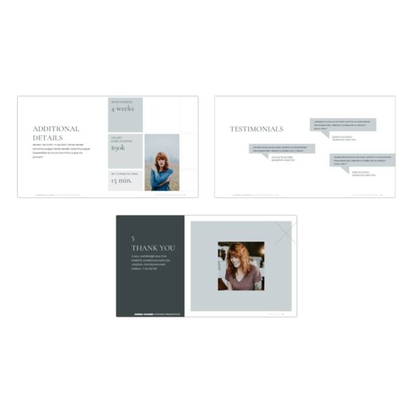 Prezentacja o Sobie na Rozmowę Kwalifikacyjną. Nowoczesna Autoprezentacja -Powerpoint-3-6 Prezentacja o Sobie na Rozmowę Kwalifikacyjną. Nowoczesna Autoprezentacja -Powerpoint-3-6