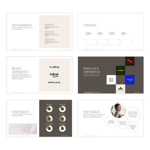 Prezentacja o Sobie na Rozmowę Kwalifikacyjną. Nowoczesna Autoprezentacja -Powerpoint-4-3