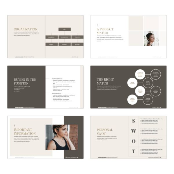 Prezentacja o Sobie na Rozmowę Kwalifikacyjną. Nowoczesna Autoprezentacja -Powerpoint-4-5