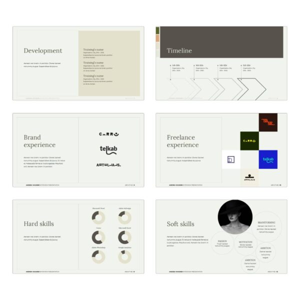 Prezentacja o Sobie na Rozmowę Kwalifikacyjną. Nowoczesna Autoprezentacja -Powerpoint-5-3