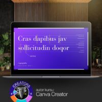 Kurs Canva i Projektowania Graficznego autorstwa Canva Creatora - Typografia
