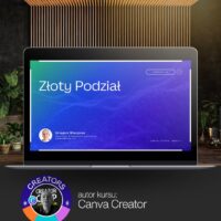 Kurs Canva i Projektowania Graficznego autorstwa Canva Creatora - Złoty Podział